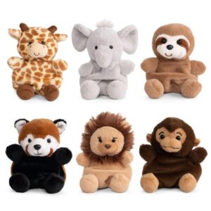 Living Nature Snugglies Safari Animal Plush Single