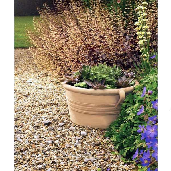 Himalaya Terracotta Low Bowl Assorted Designs 45cm 2 Himalaya Terracotta Low Bowl Assorted Designs 45cm - Image 2
