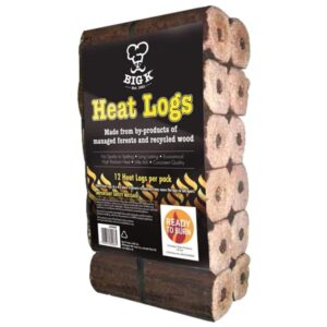 Big K Compressed Saw Dust Heat Logs 12 Pack