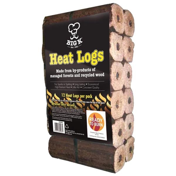 Big K Compressed Saw Dust Heat Logs 12 Pack 1 Big K Compressed Saw Dust Heat Logs 12 Pack