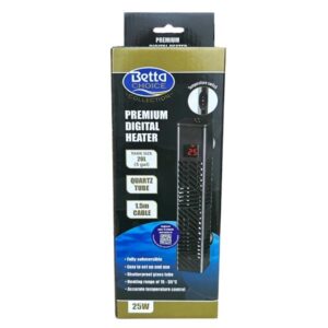 Betta Choice Digital Aquarium Heater 25w