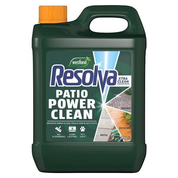Resolva Xtra Clean Patio Power Clean Concentrate 2.5 Litres 1 Resolva Xtra Clean Patio Power Clean Concentrate 2.5 Litres