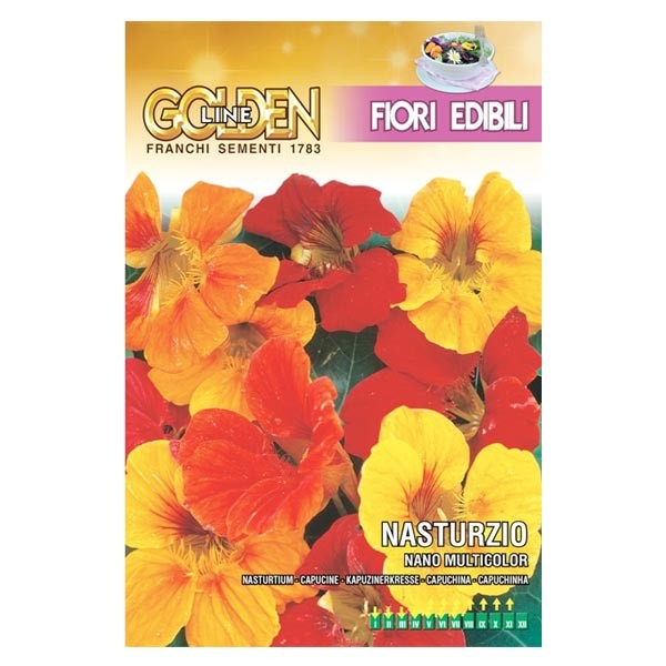 Franchi Seeds Edible Nasturtium 1 Franchi Seeds Edible Nasturtium
