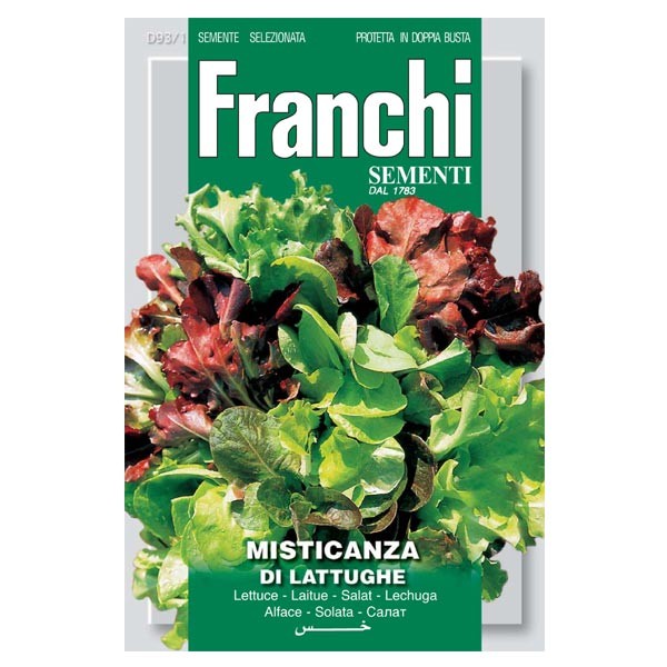 Franchi Seeds Lettuce Mixed 1 Franchi Seeds Lettuce Mixed