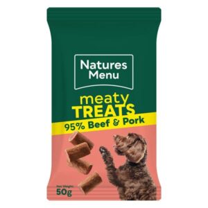 Natures Menu Dog Treat Beef 50G