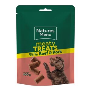Natures Menu Dog Treat Beef 100G
