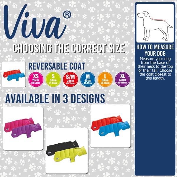 Viva Reversible Coat Pink/Purple 30cm Small 2 Viva Reversible Coat Pink/Purple 30cm Small - Image 2