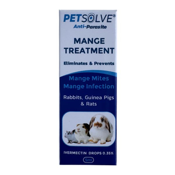 Petsolve Mange Small Animal 5ml 1 Petsolve Mange Small Animal 5ml