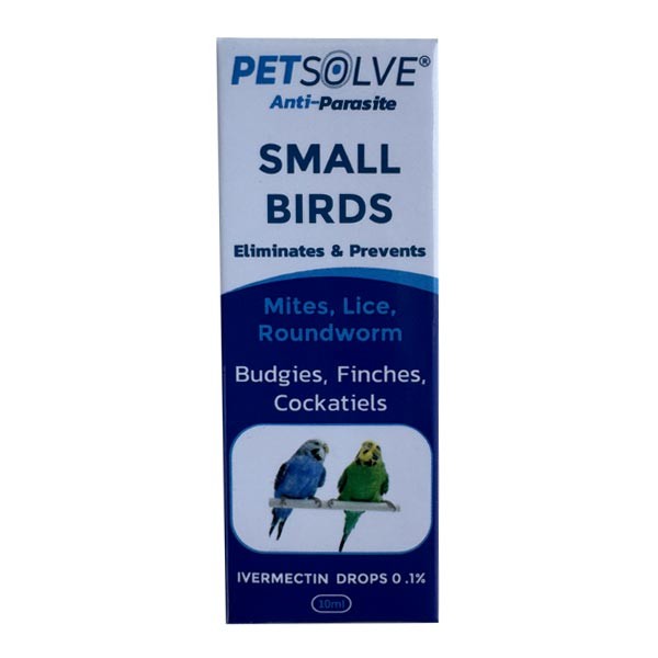 Petsolve Anti-Parasite Small Bird 10ml 1 Petsolve Anti-Parasite Small Bird 10ml