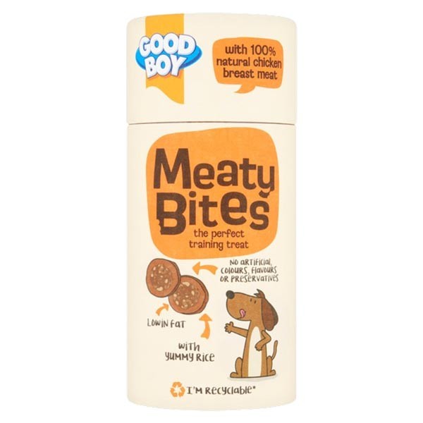 Good Boy Meaty Bites Chicken & Rice 70g 1 Good Boy Meaty Bites Chicken & Rice 70g