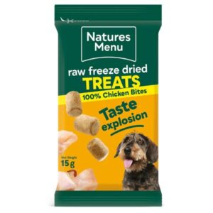 Natures Menu Freeze Dried Chicken Bites 15g