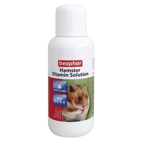 Beaphar Vitamin Liquid Solution for Hamsters, Gerbils & Rats 75ml 1 Beaphar Vitamin Liquid Solution for Hamsters, Gerbils & Rats 75ml