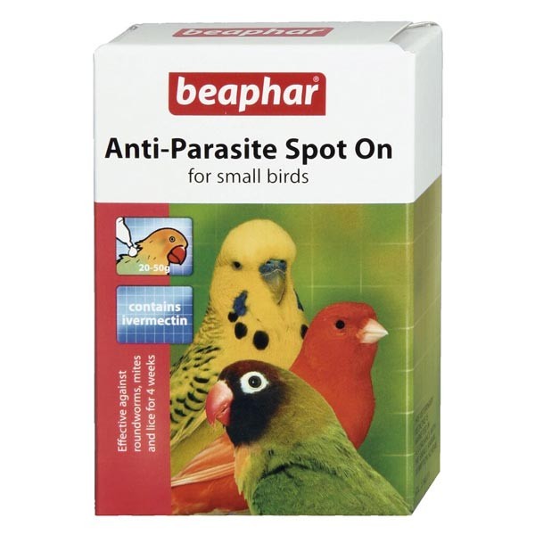 Beaphar Anti-Parasite Spot On Small Birds 1 Beaphar Anti-Parasite Spot On Small Birds