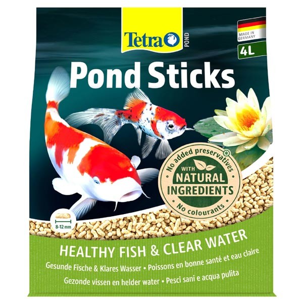 Tetra Pond Food Sticks 4 Litre / 450g 1 Tetra Pond Food Sticks 4 Litre / 450g