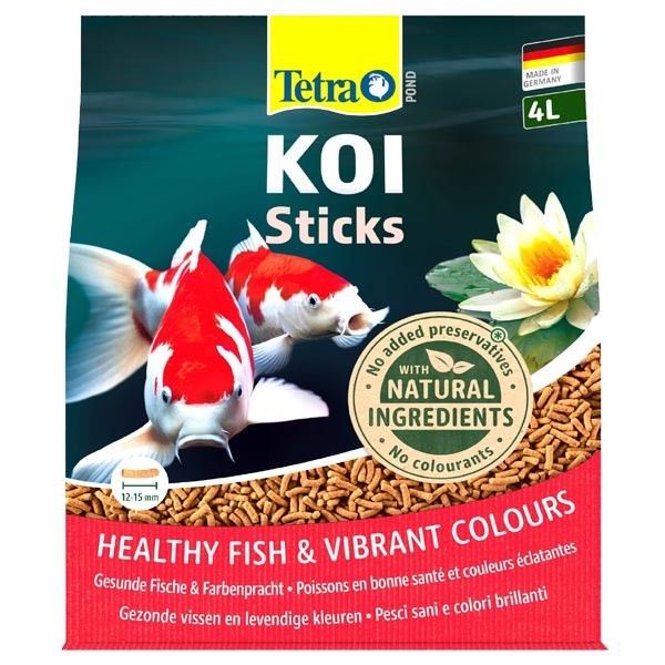Tetra Pond Koi Sticks 4 Litres / 650g 1 Tetra Pond Koi Sticks 4 Litres / 650g