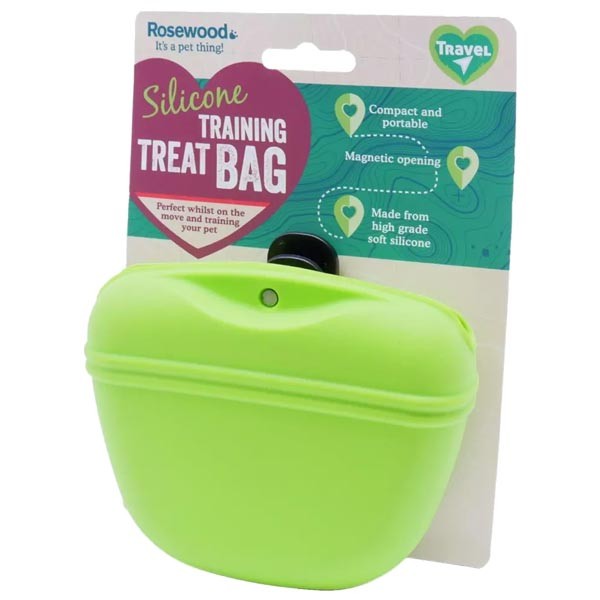 Rosewood Silicone Training Treat Bag 1 Rosewood Silicone Training Treat Bag