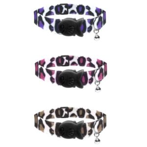 Leopard Print Cat Collar