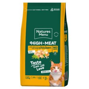 Natures Menu Cat High In Meat No Grain Chicken 1.25Kg