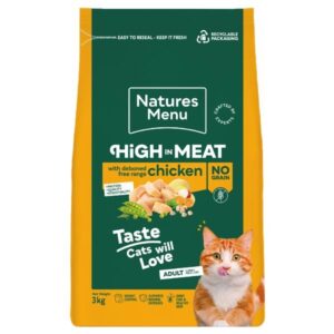 Natures Menu Cat High In Meat No Grain Chicken 3Kg