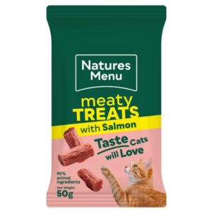 Natures Menu Cat Meaty Treat Salmon & Trout 50G