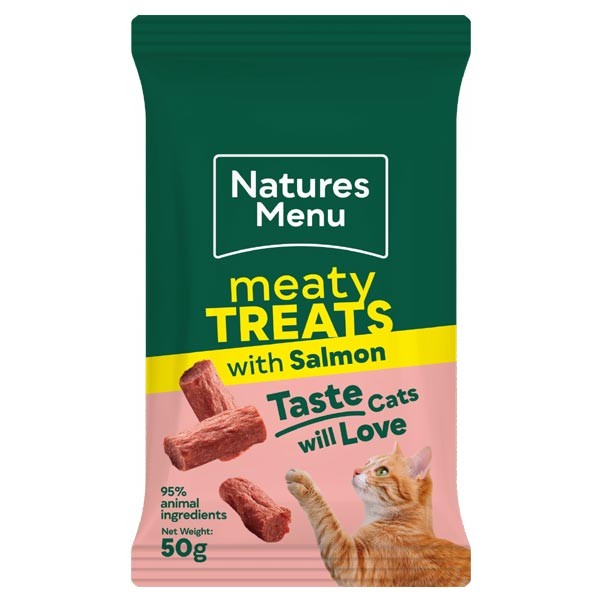 Natures Menu Cat Meaty Treat Salmon & Trout 50G