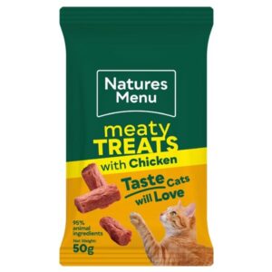 Natures Menu Cat Meaty Treat Chicken 50G