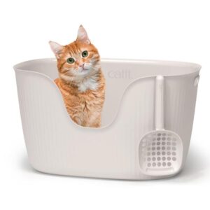 Catit Loo Open Litter Box with Scoop