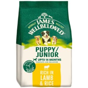 James Wellbeloved Dog Pup/Jnr Lamb & Rice 15kg