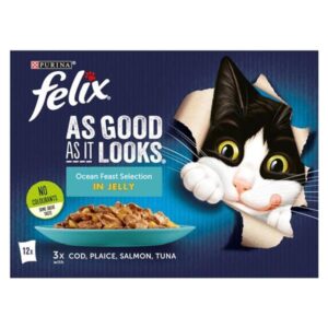 Felix As Good As it Looks Ocean Feasts In Jelly 12 x 85g