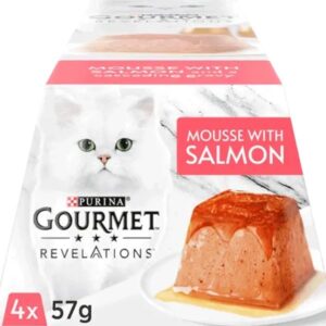 Gourmet Revelations Salmon Wet Cat Food 4 x 57g