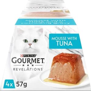 Gourmet Revelations Tuna Wet Cat Food 4 x 57g