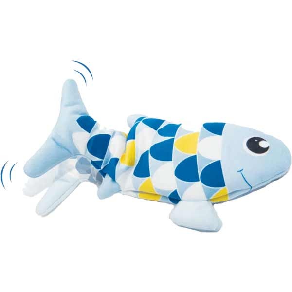 Catit Groovy Mini Fish Blue 2 Catit Groovy Mini Fish Blue - Image 2