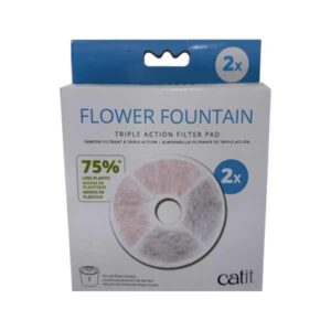Catit Frameless Fountain Triple Action Filter 2 pack