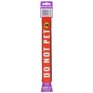 "Do Not Pet" Leash Wrap