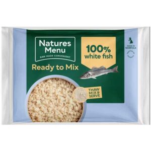Natures Menu 400g Mince Block White Fish