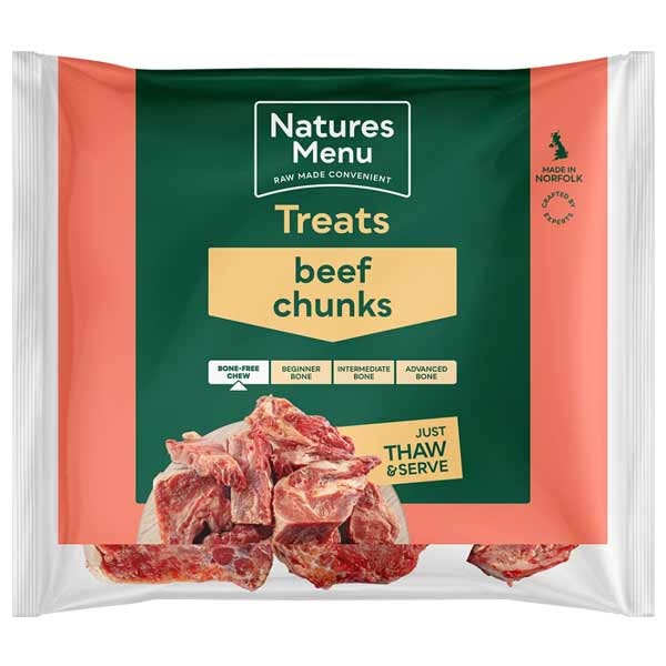 Nature Menu Raw Beef Chunks 1 Nature Menu Raw Beef Chunks