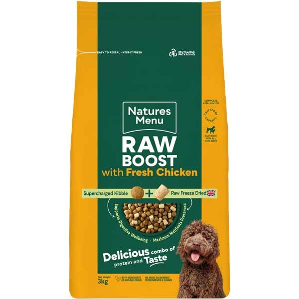 Natures Menu Raw Boost Chicken 3kg 1 Natures Menu Raw Boost Chicken 3kg