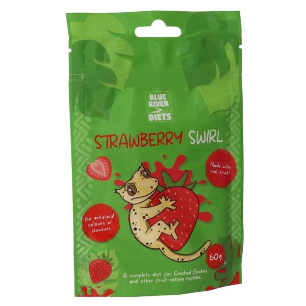 Blue River Strawberry Swirl Gecko Diet 60g 1 Blue River Strawberry Swirl Gecko Diet 60g