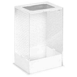 Repti Zoo White Base Insect Acrylic Box 12 x 10 x 20cm