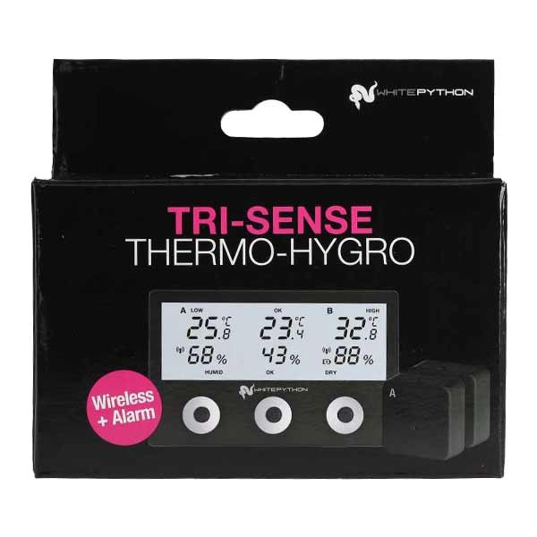 White Python Wireless Tri-Sense Thermo/Hygro 1 White Python Wireless Tri-Sense Thermo/Hygro