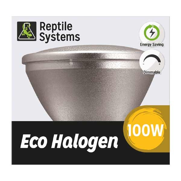 Reptile Systems Eco Halogen White 100w 1 Reptile Systems Eco Halogen White 100w