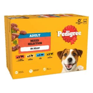 Pedigree Favourites in Jelly Adult 12x100g Wet Dog Food