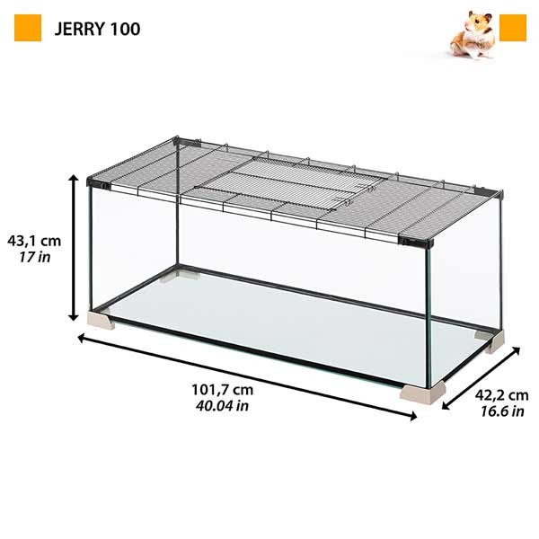 Ferplast Jerry 100 Cage 2 Ferplast Jerry 100 Cage - Image 2