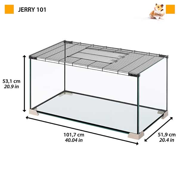 Ferplast Cage Jerry 100 Large 2 Ferplast Cage Jerry 100 Large - Image 2