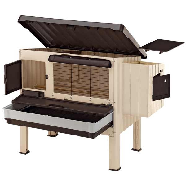 Ferplast Happy Farm 120 Beige Hen House 4 Ferplast Happy Farm 120 Beige Hen House - Image 4