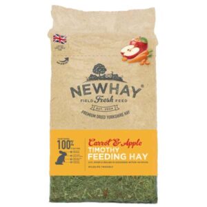 Newhay Timothy Feeding Hay Carrot & Apple 1kg