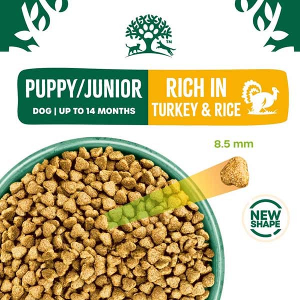 James Wellbeloved Turkey & Rice Puppy 2kg Dry Dog Food 2 James Wellbeloved Turkey & Rice Puppy 2kg Dry Dog Food - Image 2