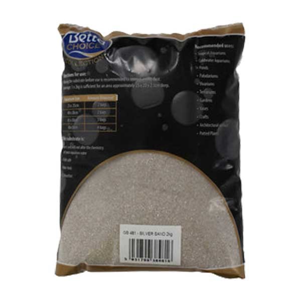 Betta Choice Silver Sand 2kg 2 Betta Choice Silver Sand 2kg - Image 2