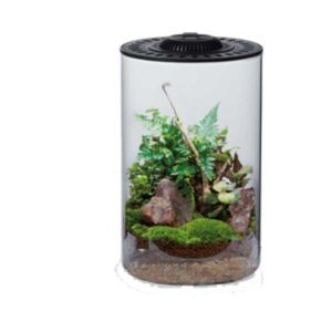 Cylinder Bio Bowl with Light Black 150mm
