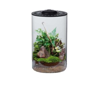 Cylinder Bio Bowl with Light Black 200mm